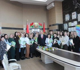 На предприятии «Конус» поздравили женщин с 8 Марта